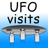 UFO visits